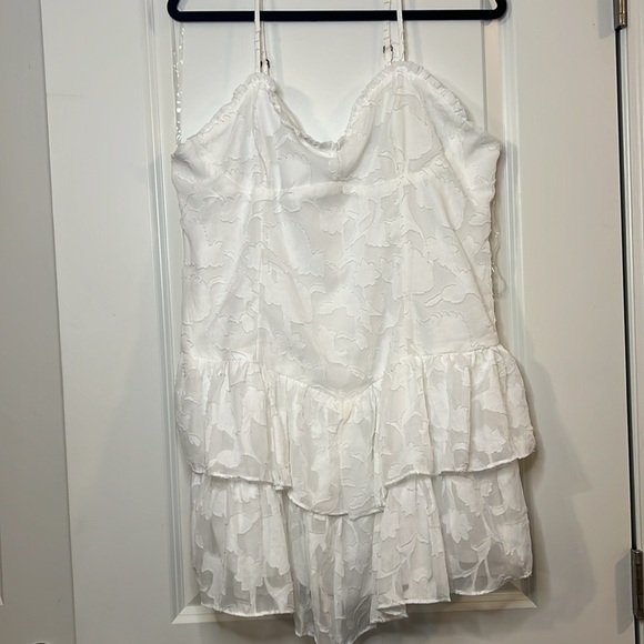 Women's Sleeveless Tiered Jacquard Fit & Flare Dress-Wild Fable - Picture 7 of 10